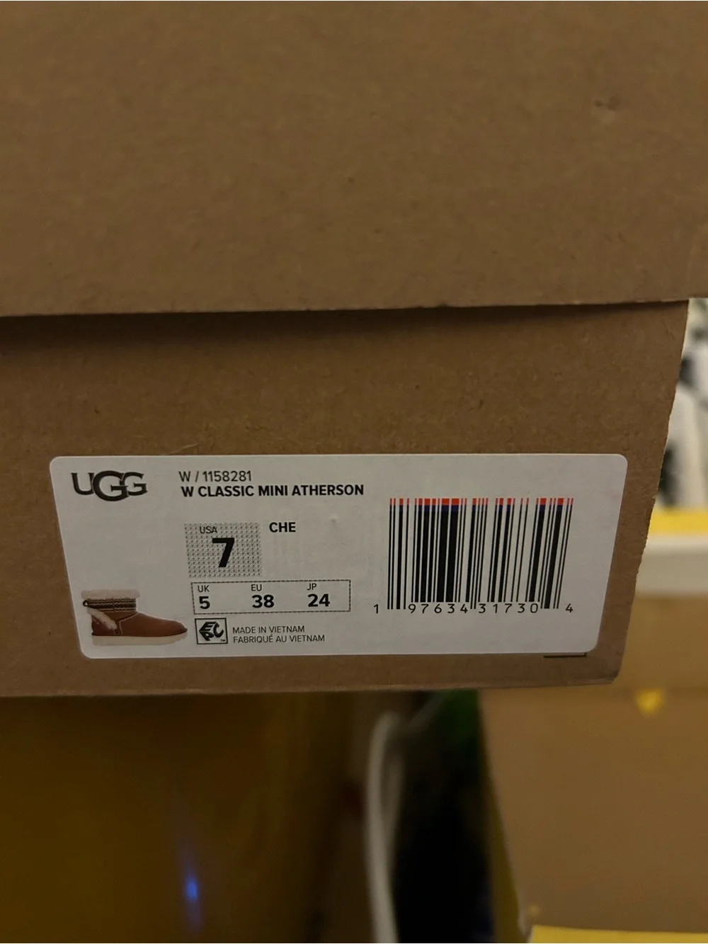 Ugg classic mini Atherson boot